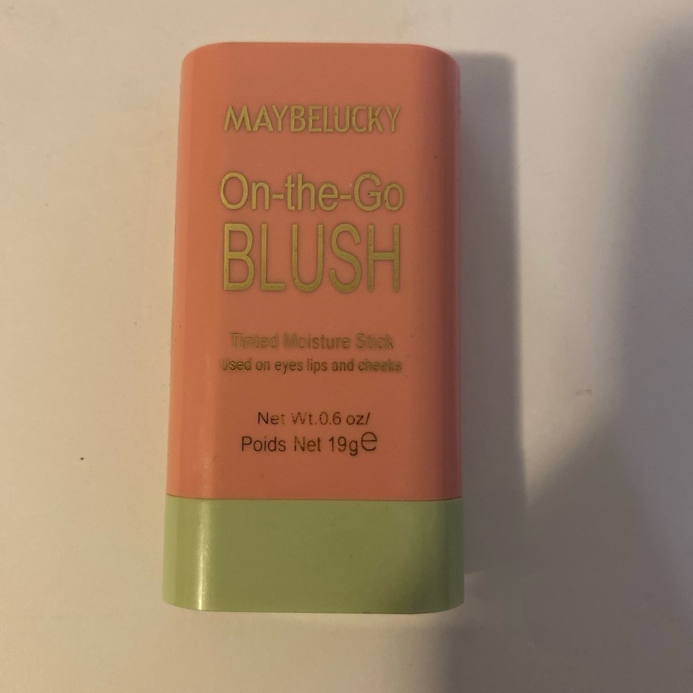 Multi-Use Makeup Blush Stick, Beauty Tinted Solid Blush Stick,